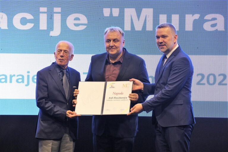 Sarajevo: Avdi Huseinoviću dodijeljena nagrada iz Fondacije “Muradif Ćato“