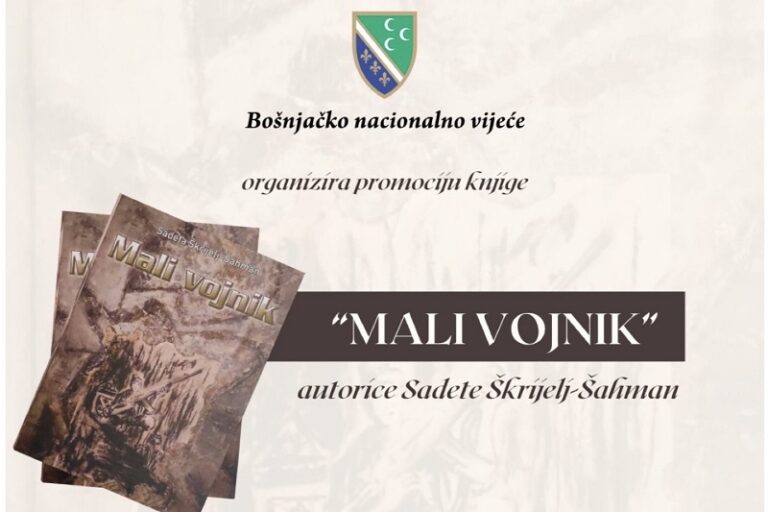 Promocija autobiografske knjige „Mali vojnik“ u BNV